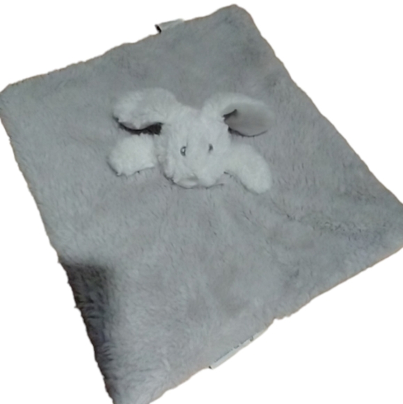 Blanket & Beyond soft gray bunny blanket - Picture 1 of 8